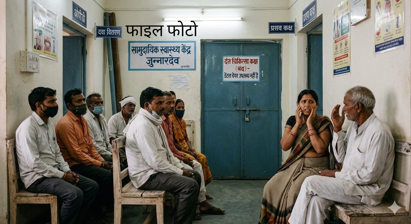 जुन्नारदेव स्वास्थ्य केंद्र में डेंटल सुविधाओं का अभाव, डेंटिस्ट कक्ष और चेयर न होने से मरीज परेशान 1 जुन्नारदेव स्वास्थ्य केंद्र में डेंटल सुविधाओं का अभाव, डेंटिस्ट कक्ष और चेयर न होने से मरीज परेशान | New India Times