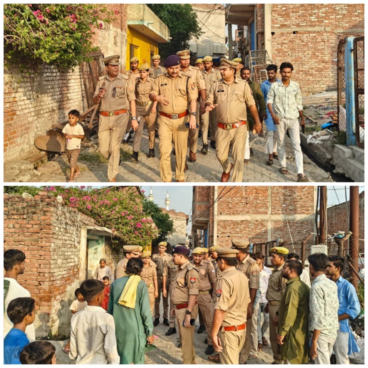 मोहर्रम को लेकर पुलिस अलर्ट, नवागत क्षेत्राधिकारी नगर ने किया पैदल गश्त, सुरक्षा व्यवस्था का लिया जायजा 1 मोहर्रम को लेकर पुलिस अलर्ट, नवागत क्षेत्राधिकारी नगर ने किया पैदल गश्त, सुरक्षा व्यवस्था का लिया जायजा | New India Times