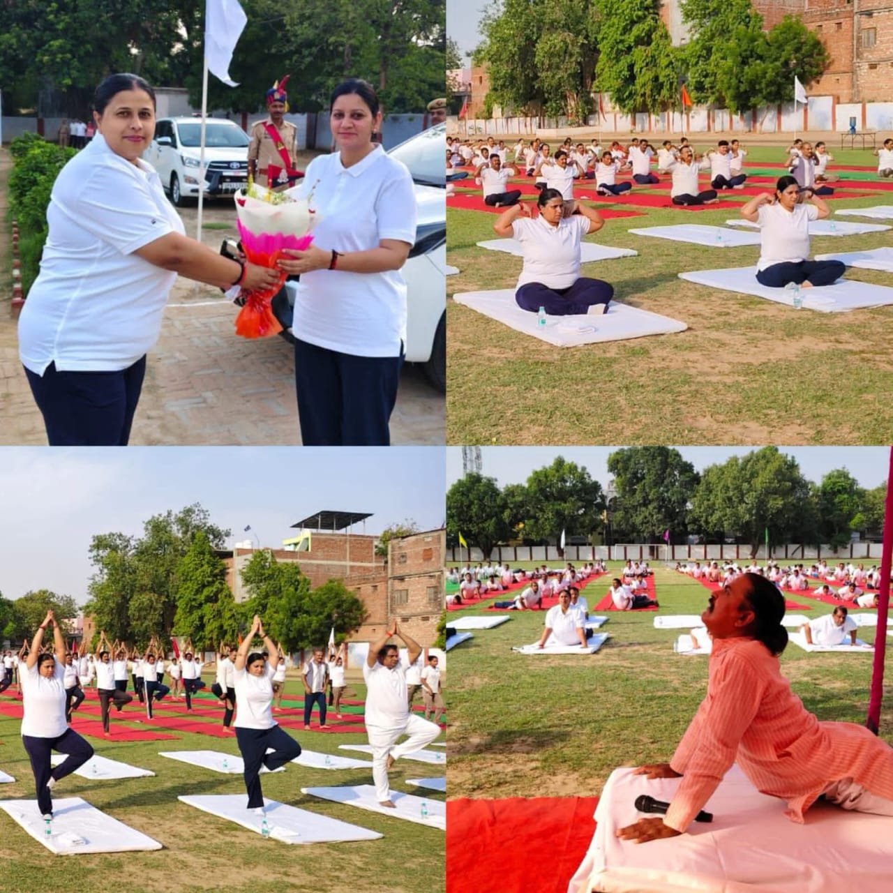 अंतरराष्ट्रीय योग दिवस पर मिर्जापुर पुलिस का सामूहिक योगाभ्यास, डीआईजी पूनम व एसपी अपर्णा रजत कौशिक ने दिया फिटनेस का संदेश 1 अंतरराष्ट्रीय योग दिवस पर मिर्जापुर पुलिस का सामूहिक योगाभ्यास, डीआईजी पूनम व एसपी अपर्णा रजत कौशिक ने दिया फिटनेस का संदेश | New India Times