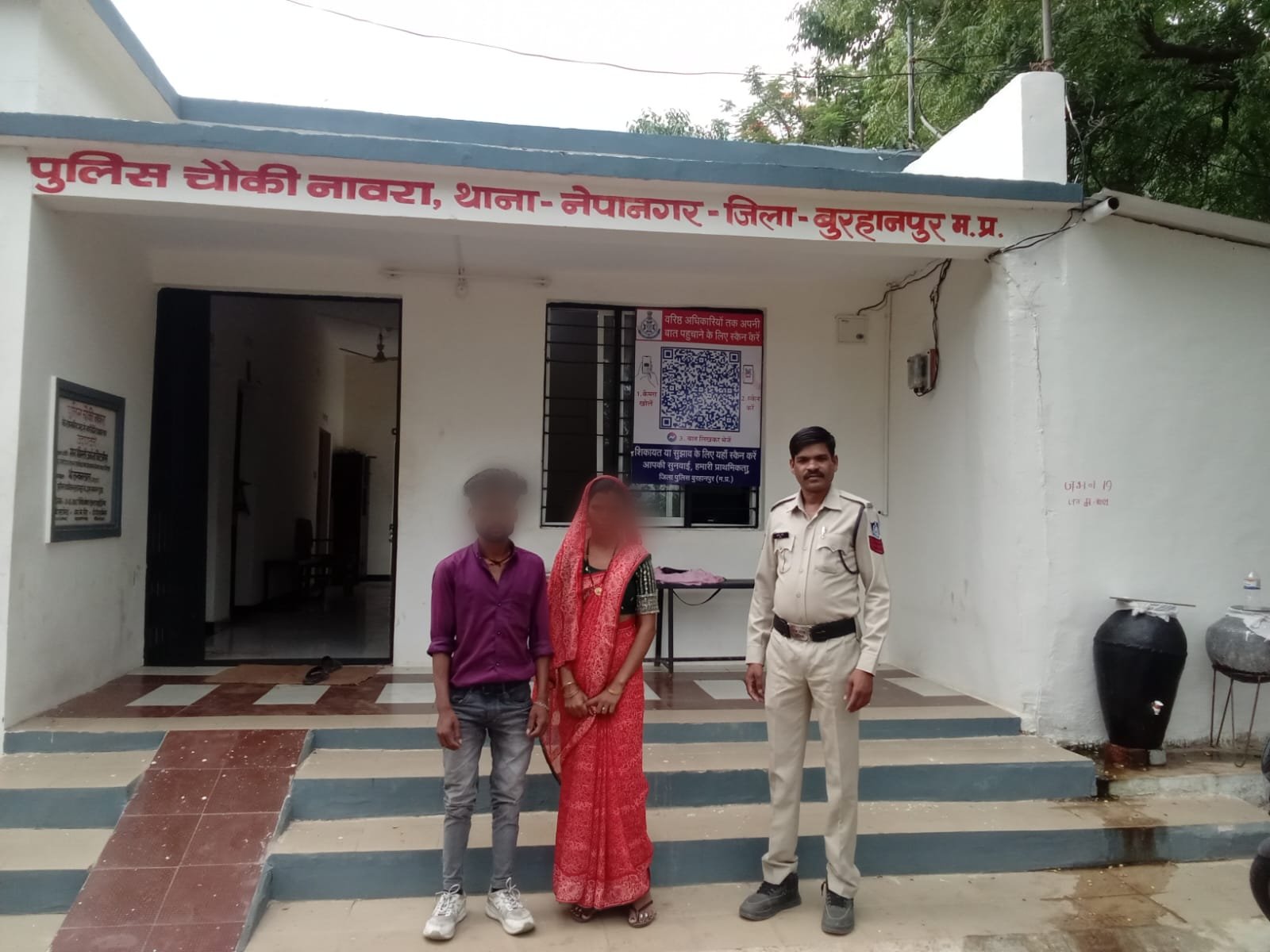 नेपानगर पुलिस द्वारा गुमशुदा को खंडवा से खोजकर परिवार से मिलाने से खुशी का माहौल 1 नेपानगर पुलिस द्वारा गुमशुदा को खंडवा से खोजकर परिवार से मिलाने से खुशी का माहौल | New India Times