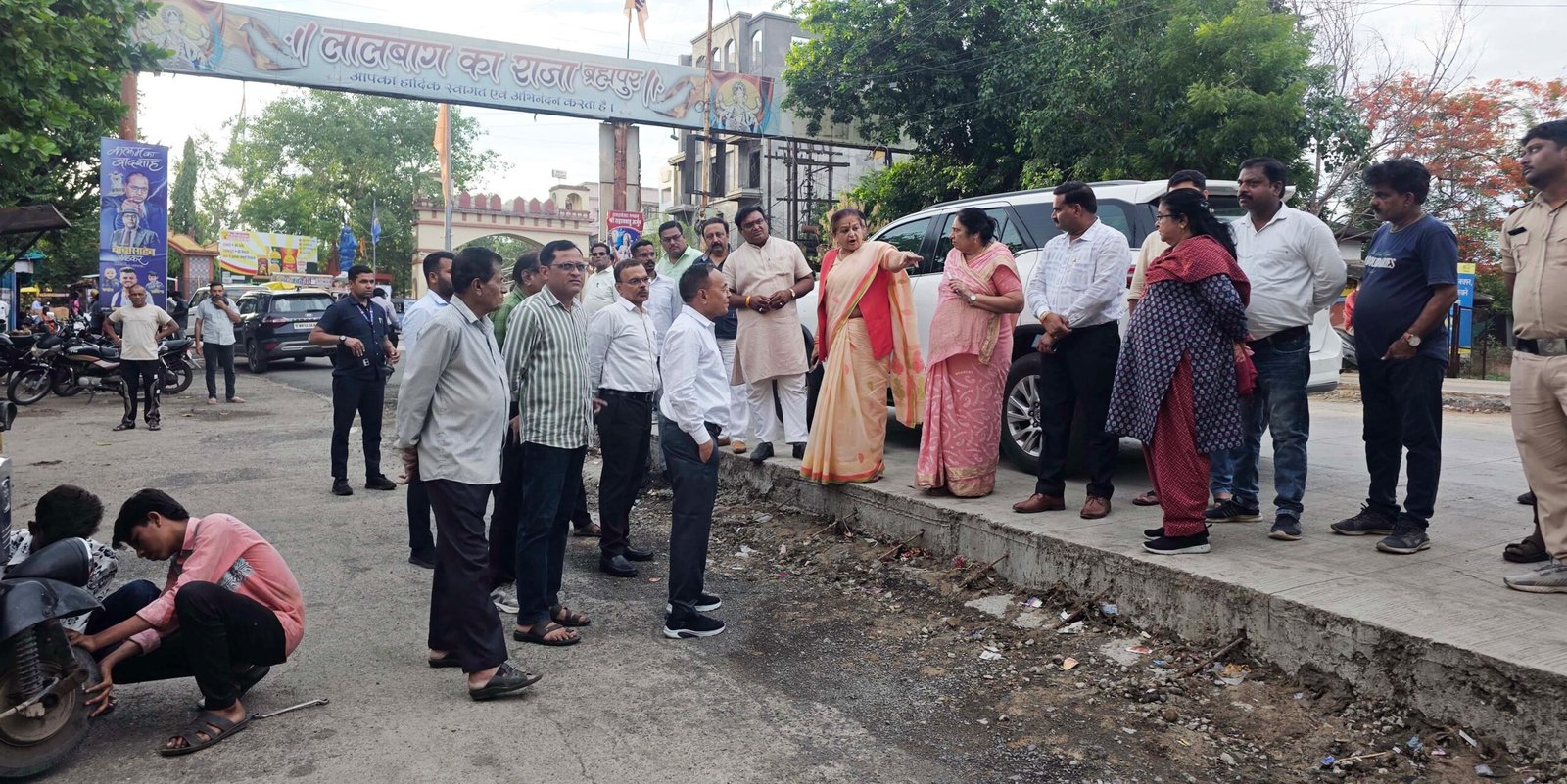 निर्माणाधीन शनवारा-लालबाग मार्ग का विधायक अर्चना चिटनिस ने किया निरीक्षण, गुणवत्ता व नागरिक सुविधाओं पर दिए सख्त निर्देश | New India Times