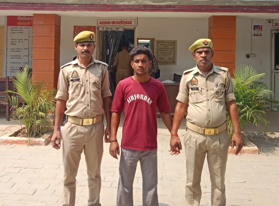 नाबालिग को बहला-फुसलाकर ले जाने व पॉक्सो एक्ट के मामले में वांछित आरोपी गिरफ्तार | New India Times