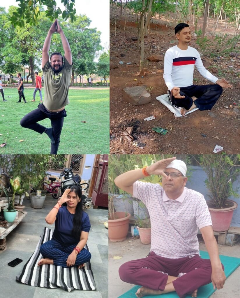 योग से स्वस्थ जीवन का संदेश: प्रेस्टिज संस्थान परिवार ने घर-घर किया योगाभ्यास 2 योग से स्वस्थ जीवन का संदेश: प्रेस्टिज संस्थान परिवार ने घर-घर किया योगाभ्यास | New India Times