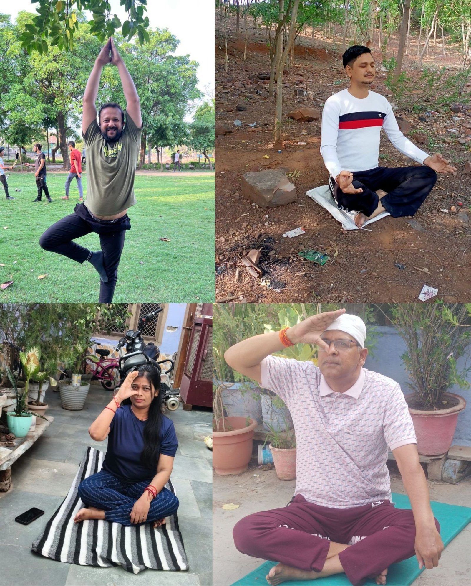 योग से स्वस्थ जीवन का संदेश: प्रेस्टिज संस्थान परिवार ने घर-घर किया योगाभ्यास 1 योग से स्वस्थ जीवन का संदेश: प्रेस्टिज संस्थान परिवार ने घर-घर किया योगाभ्यास | New India Times