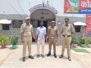 दहेज उत्पीड़न व पत्नी की मौत के मामले में वांछित पति गिरफ्तार