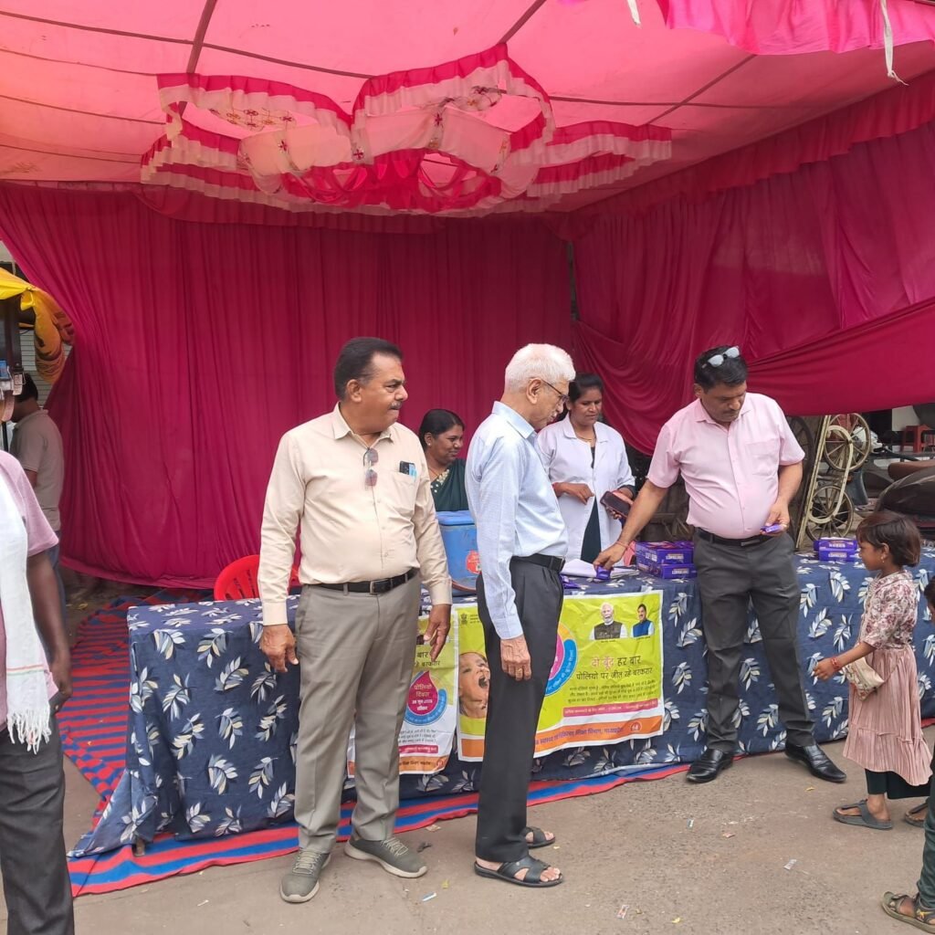 मेघनगर में पल्स पोलियो अभियान: “दो बूंद जिंदगी” के लिए जगह-जगह लगाए गए कैंप | New India Times