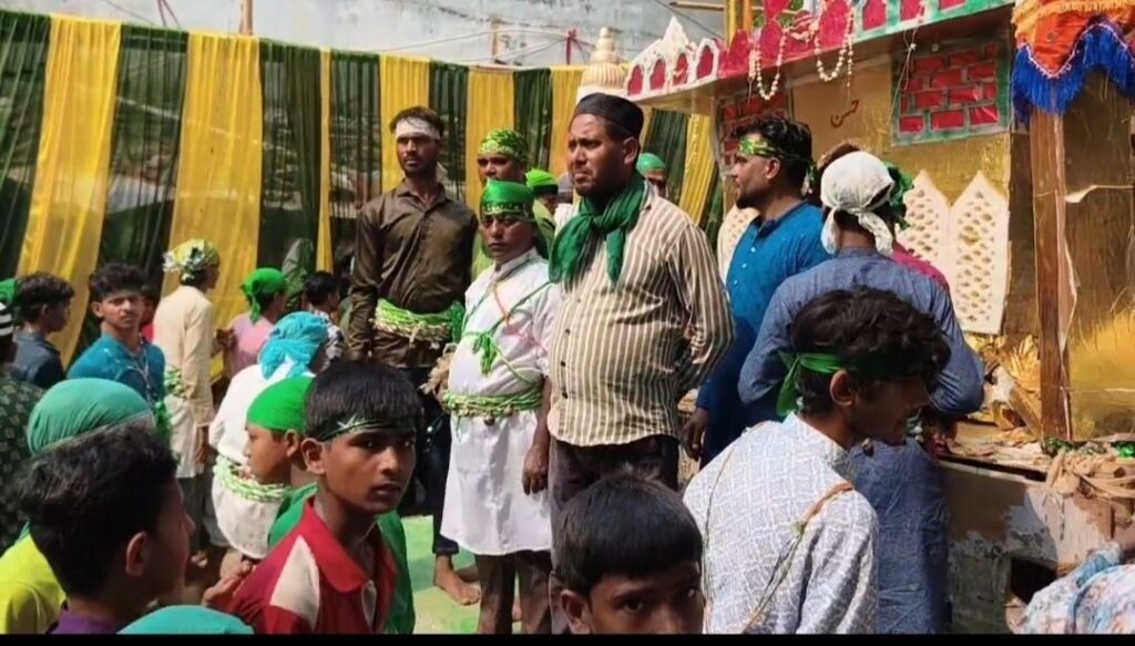 भागलपुर में ऐतिहासिक ताज़िया जुलूस शांतिपूर्ण संपन्न, शाहजंगी में पहलाम | New India Times