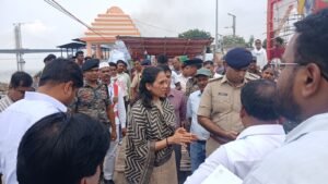 श्रावणी मेला की तैयारियों का डीएम ने लिया जायजा, सुल्तानगंज में लेजर-ड्रोन शो से सजेगा शहर