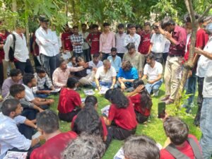 “छात्रों की गूंज” अभियान ने TIT कॉलेज में पकड़ी रफ्तार, बड़ी संख्या में छात्र हुए शामिल