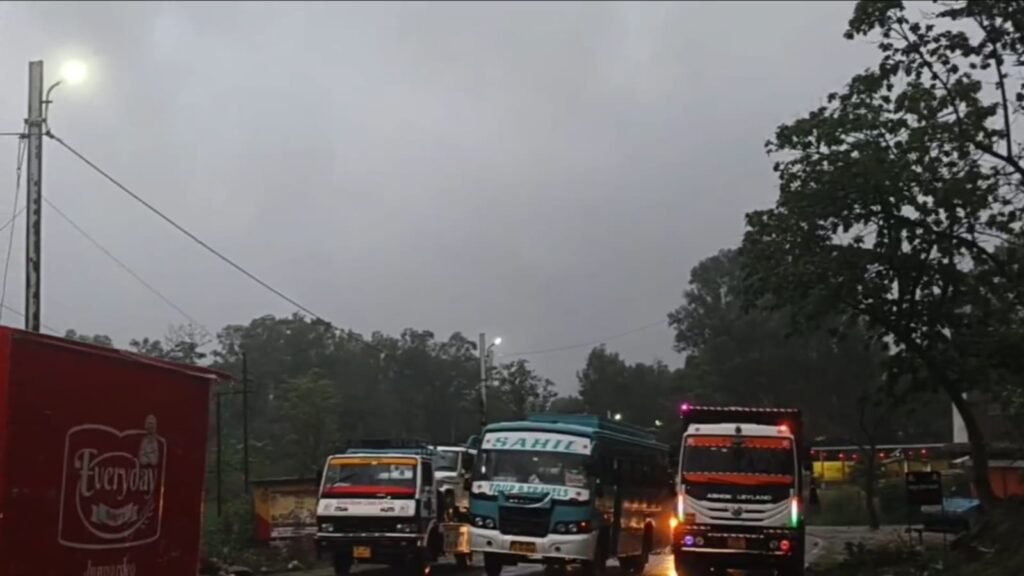 दमुआ–सारणी मुख्य मार्ग पर बारिश के बीच विशाल पेड़ गिरा, घंटों यातायात बाधित, स्थानीय युवाओं ने संभाला मोर्चा | New India Times