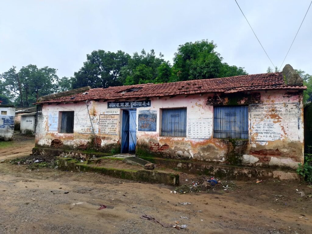 डुंगरिया के जर्जर प्राथमिक स्कूल भवन से हादसे का खतरा, मरम्मत फंड पर उठे सवाल; ग्रामीणों ने की तत्काल कार्रवाई की मांग | New India Times