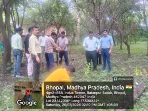 वार्ड 85 में 200 पौधों का वृक्षारोपण, अधिकारियों ने दिया पर्यावरण संरक्षण का संदेश