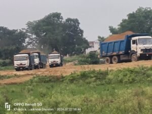 अवैध मिट्टी खनन पर नहीं लग रही लगाम, डंपर पकड़कर छोड़ने से परिवहन विभाग की कार्रवाई पर उठे सवाल