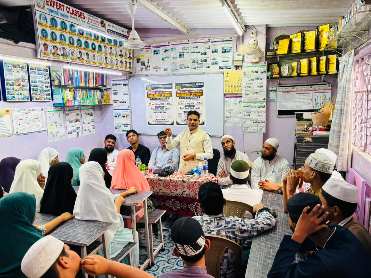 एक्सपर्ट क्लासेस में दसवीं के विद्यार्थियों के लिए प्रेरणादायी मोटिवेशनल एवं करियर मार्गदर्शन व्याख्यान आयोजित | New India Times