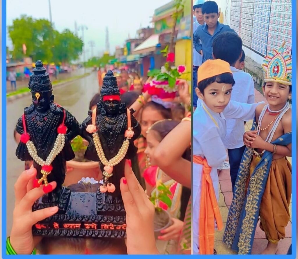 बाल वारकरियों की भव्य दिंडी ने जीता लाडखेड़वासियों का दिल | New India Times