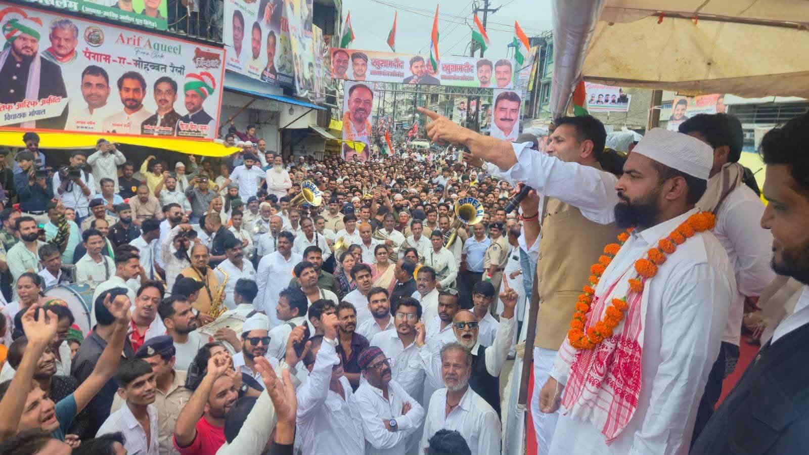 भोपाल में ‘पैगाम-ए-मोहब्बत’ तिरंगा यात्रा का 33वां साल, गंगा-जमुनी तहज़ीब एवं भाईचारे का दिया गया संदेश | New India Times