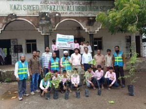 नसीराबाद में GNRF का पौधारोपण अभियान, विद्यार्थियों ने दिया हरित भविष्य का संदेश