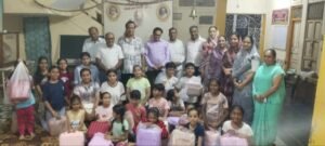 मेघनगर में पाठशाला के मेधावी विद्यार्थियों का हुआ सम्मान