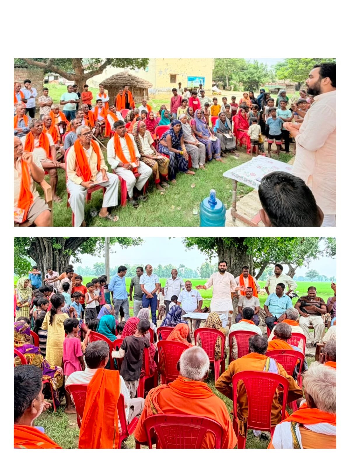भाजपा नेता जयवर्धन तिवारी का जनसंपर्क अभियान तेज, 2027 विधानसभा चुनाव के लिए ग्रामीणों से मांगा समर्थन | New India Times