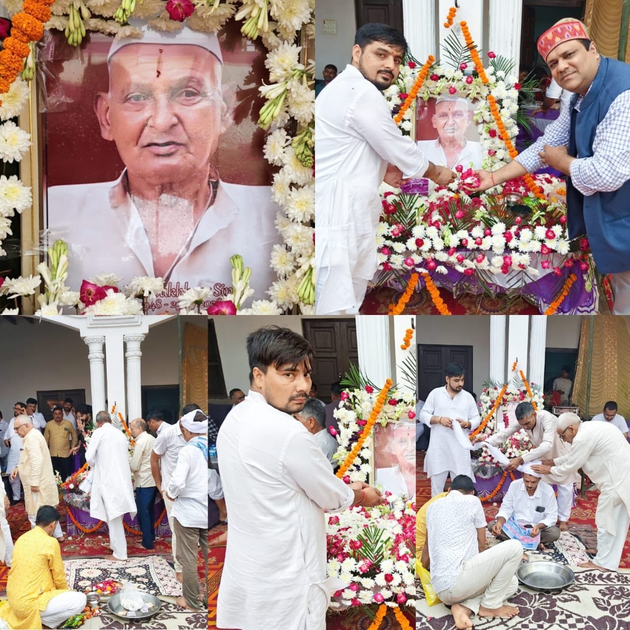 पटोली में स्वर्गीय मास्टर सुखबीर सिंह को सैकड़ों लोगों ने दी भावभीनी श्रद्धांजलि, रस्म पगड़ी में उमड़ा जनसैलाब | New India Times