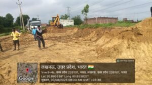 काकोरी शहीद स्मारक के हेलीपैड निर्माण में अनियमितता के आरोप, मिट्टी खनन और बिक्री को लेकर ग्रामीणों ने उठाए सवाल