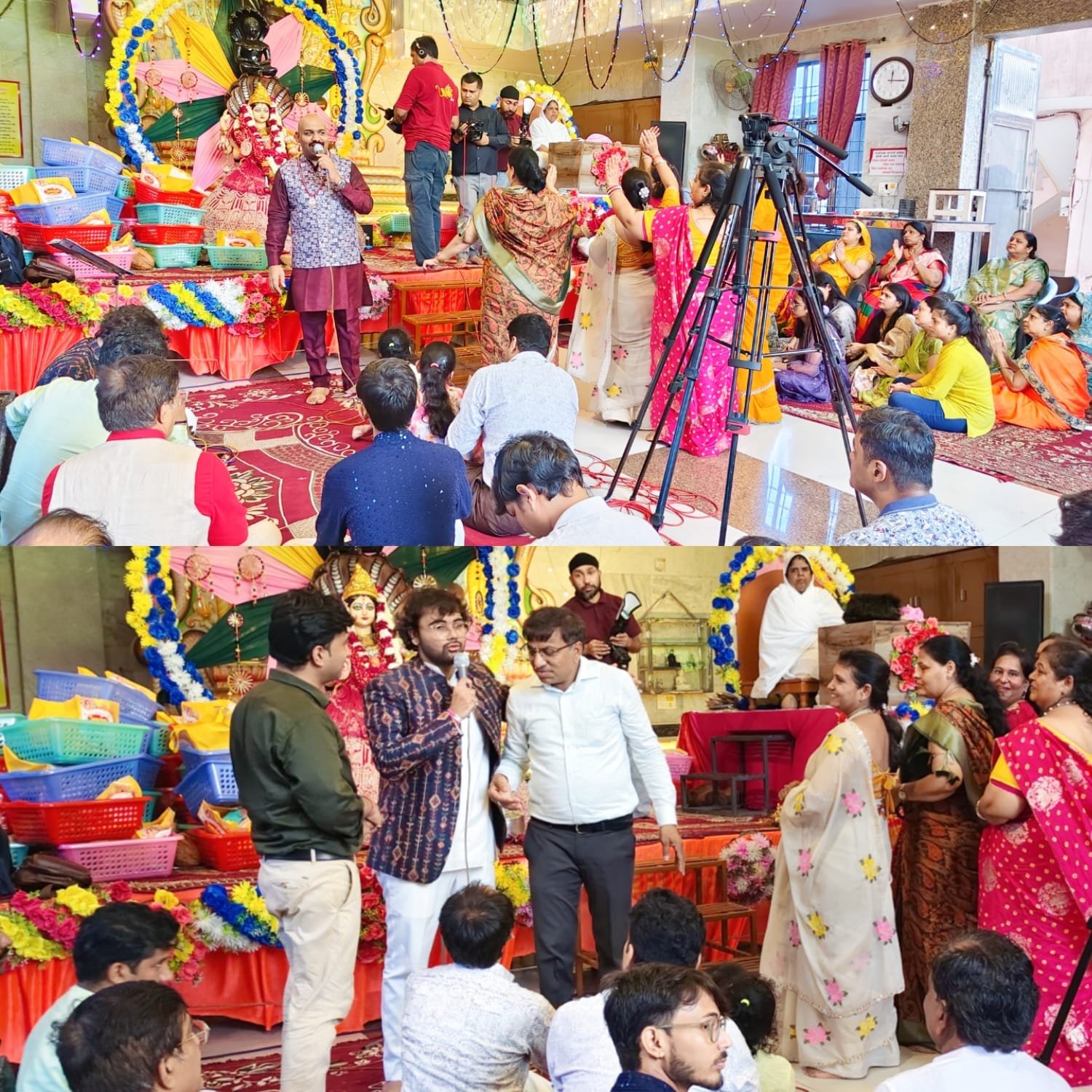 खेकड़ा में सरस्वती माताजी के चातुर्मास मंगल कलश स्थापना समारोह का भव्य आयोजन | New India Times
