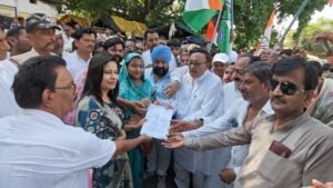 अमरपाटन में कांग्रेस का जनआक्रोश, बिजली कटौती और खाद-बीज संकट को लेकर प्रदर्शन