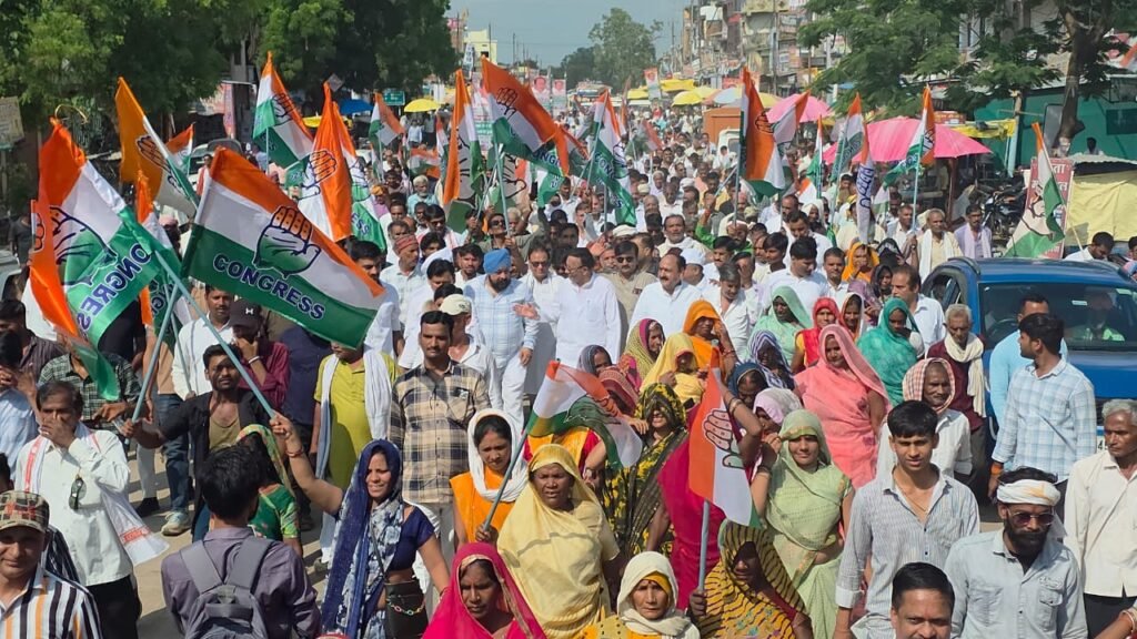 अमरपाटन में कांग्रेस का जनआक्रोश, बिजली कटौती और खाद-बीज संकट को लेकर प्रदर्शन 3 अमरपाटन में कांग्रेस का जनआक्रोश, बिजली कटौती और खाद-बीज संकट को लेकर प्रदर्शन | New India Times