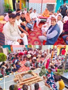 बरवाला आश्रम में वार्षिक भंडारे और देवी जागरण का भव्य आयोजन, संतों व श्रद्धालुओं ने लिया हिस्सा