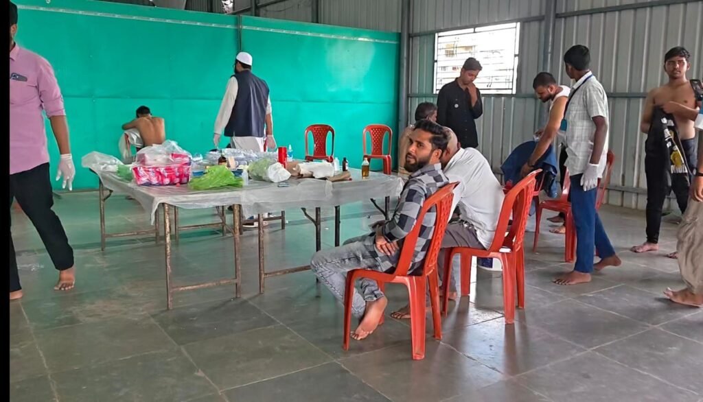 रबीउल अव्वल के मौके पर IYF की ओर से हिजामा कैंप का आयोजन, 280 लोगों ने लिया लाभ 2 रबीउल अव्वल के मौके पर IYF की ओर से हिजामा कैंप का आयोजन, 280 लोगों ने लिया लाभ | New India Times