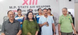 निरीक्षक रेवसिंह तोमर ने 10 मीटर एयर पिस्टल मास्टर वर्ग में जीता स्वर्ण पदक