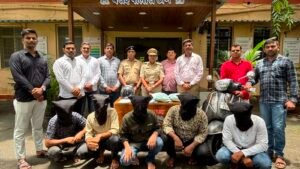 वसई में 2.07 करोड़ की एम्बरग्रीस बरामद, 5 आरोपी गिरफ्तार