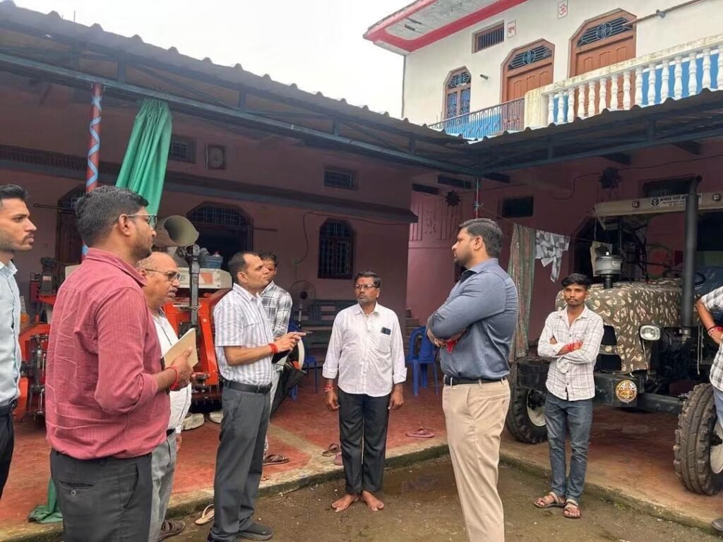 देवरी में किसानों से रूबरू हुए कृषि उप सचिव , योजनाओं की प्रगति का लिया जायजा | New India Times