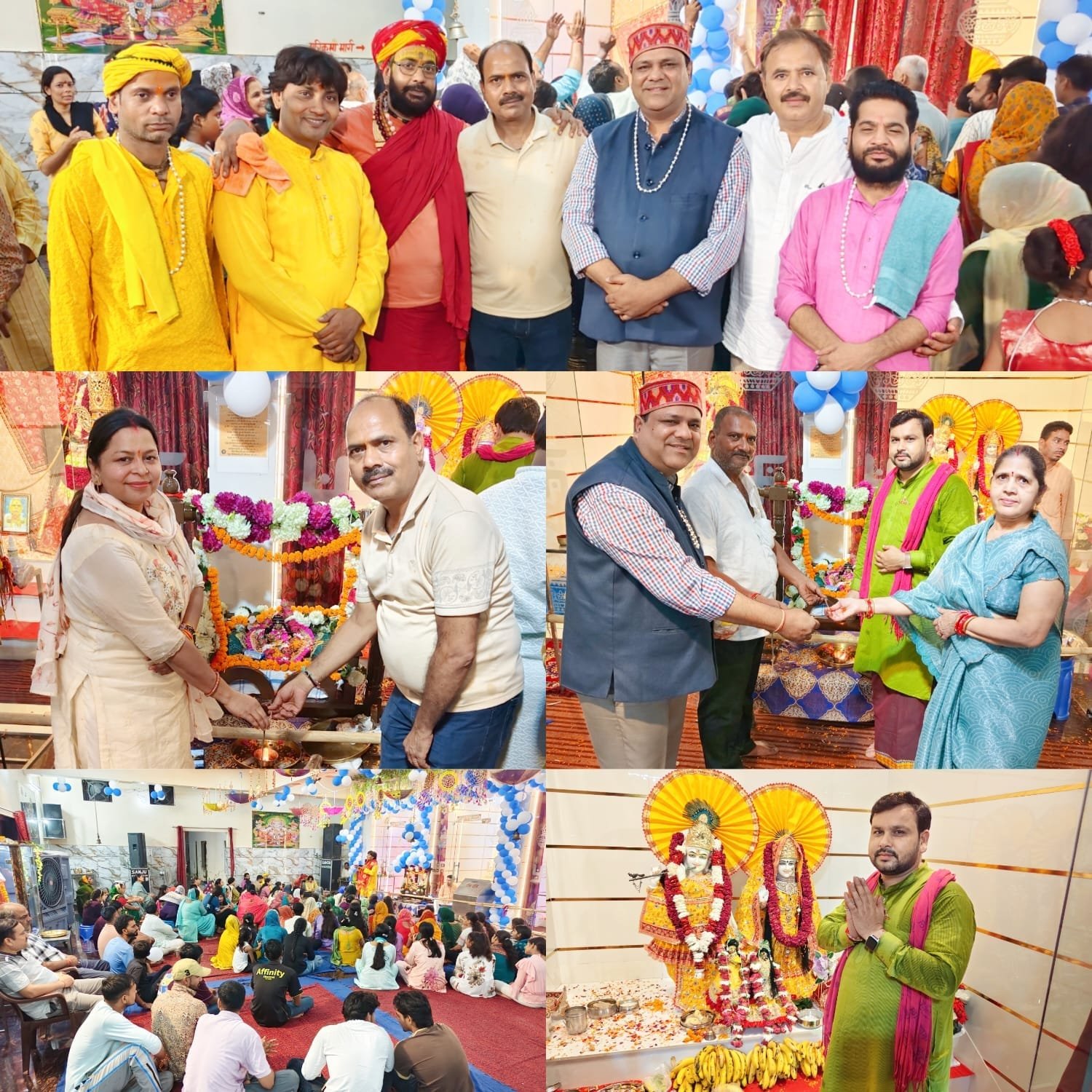 टटीरी के खाटू श्याम मंदिर में जन्माष्टमी पर गूंजे श्रीकृष्ण के जयकारे, भव्य संकीर्तन में झूमें श्रद्धालु | New India Times