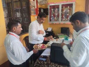 विश्वकर्मा जयंती पर विद्यालय में विधिवत पूजन-अर्चन, वाहनों व निर्माणाधीन सीबीएसई प्रस्तावित शाखा भवन का भी हुआ पूजन