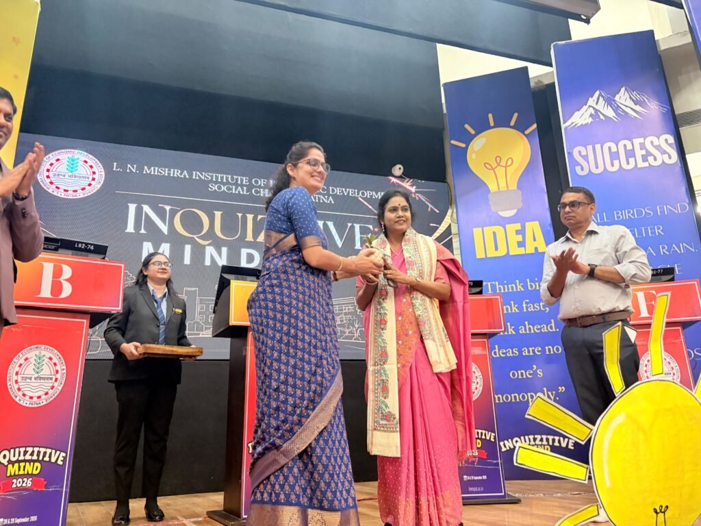 एलएनएमआई पटना में ‘InQuizitive Minds’ अंतरराज्यीय क्विज प्रतियोगिता का आयोजन 2 एलएनएमआई पटना में ‘InQuizitive Minds’ अंतरराज्यीय क्विज प्रतियोगिता का आयोजन | New India Times