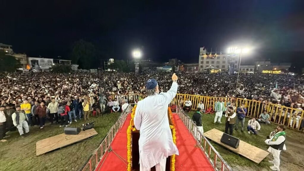 भोपाल में UCC के खिलाफ बैरिस्टर असदुद्दीन ओवैसी की हुंकार, रामेश्वर शर्मा के मिसाइल वाले बयान पर भी किया पलटवार | New India Times