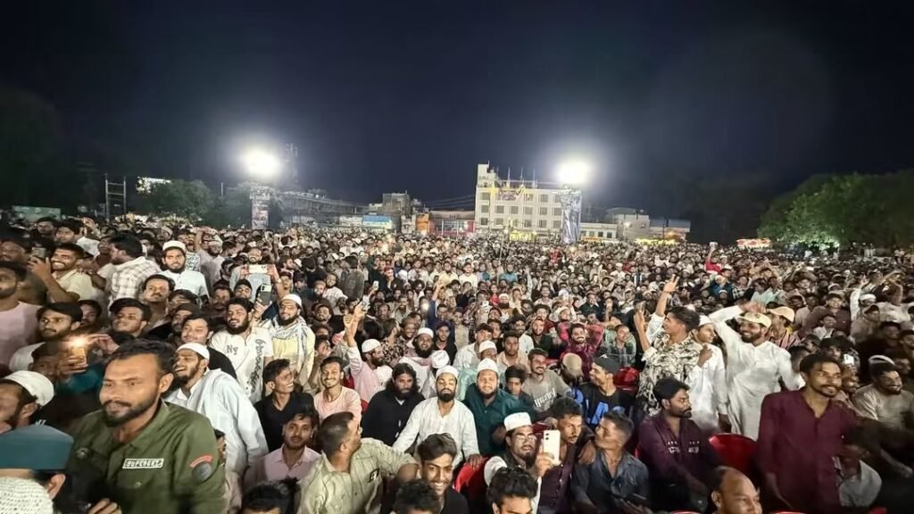 भोपाल में UCC के खिलाफ बैरिस्टर असदुद्दीन ओवैसी की हुंकार, रामेश्वर शर्मा के मिसाइल वाले बयान पर भी किया पलटवार | New India Times