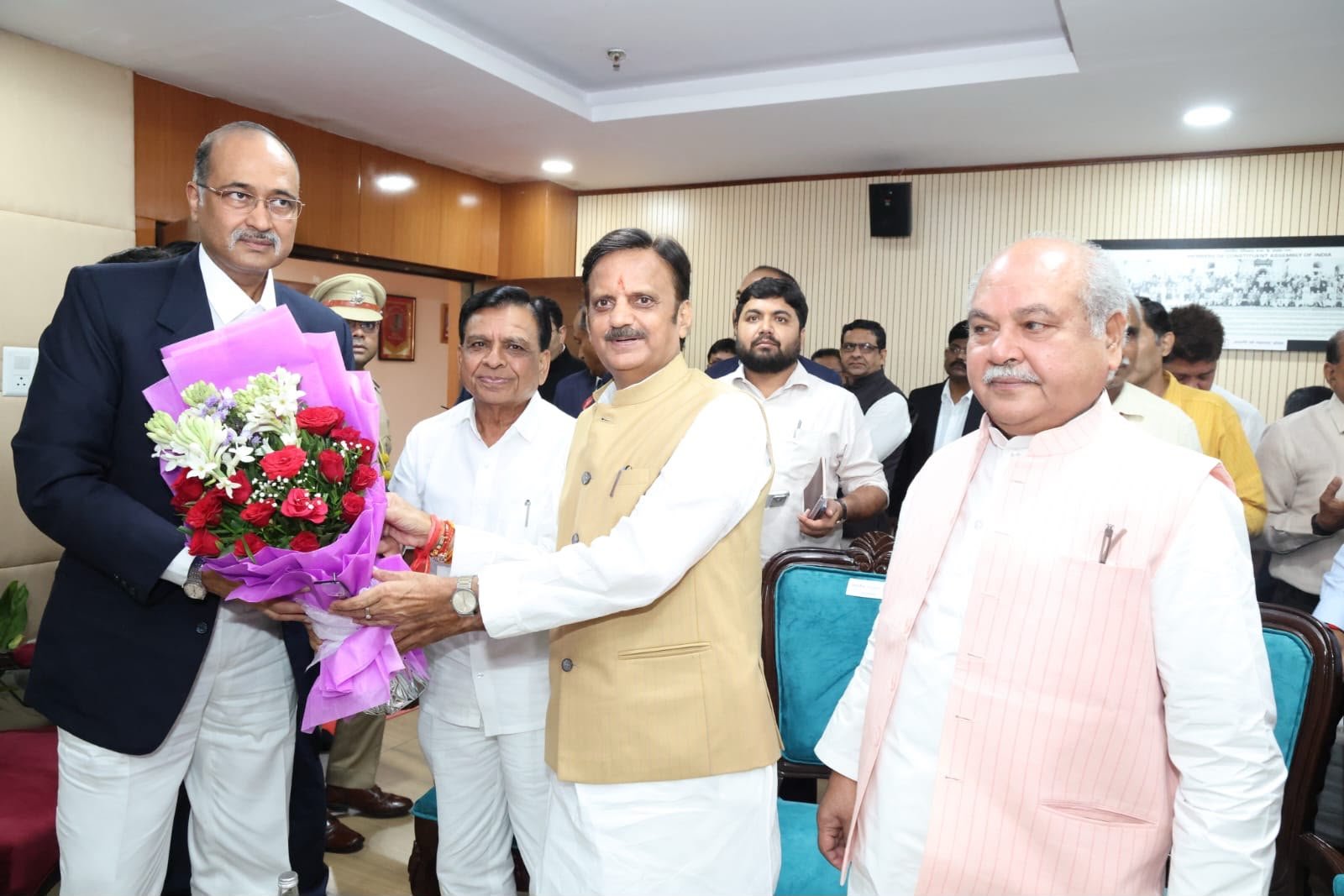 न्यायमूर्ति अल्पेश यशवंत कोगजे ने संभाला मप्र हाईकोर्ट के मुख्य न्यायाधीश का पद, उप मुख्यमंत्री शुक्ल ने दी शुभकामनाएं | New India Times