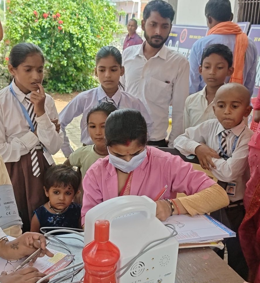 बाबा बिहारी इंटर कॉलेज में निशुल्क स्वास्थ्य शिविर, 500 से अधिक छात्र-छात्राओं व ग्रामीणों का हुआ स्वास्थ्य परीक्षण 2 बाबा बिहारी इंटर कॉलेज में निशुल्क स्वास्थ्य शिविर, 500 से अधिक छात्र-छात्राओं व ग्रामीणों का हुआ स्वास्थ्य परीक्षण | New India Times