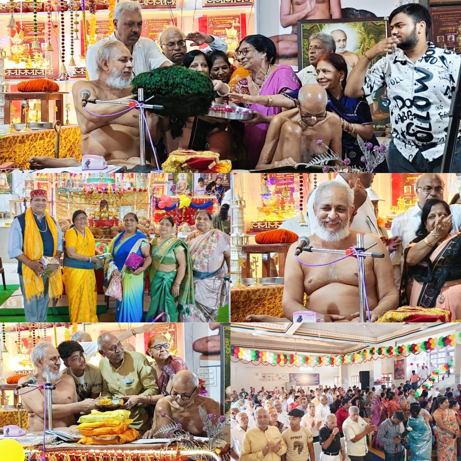 ऐलक श्री 105 विज्ञानसागर जी महाराज का 54वां जन्म जयंती महोत्सव धूमधाम से मनाया | New India Times