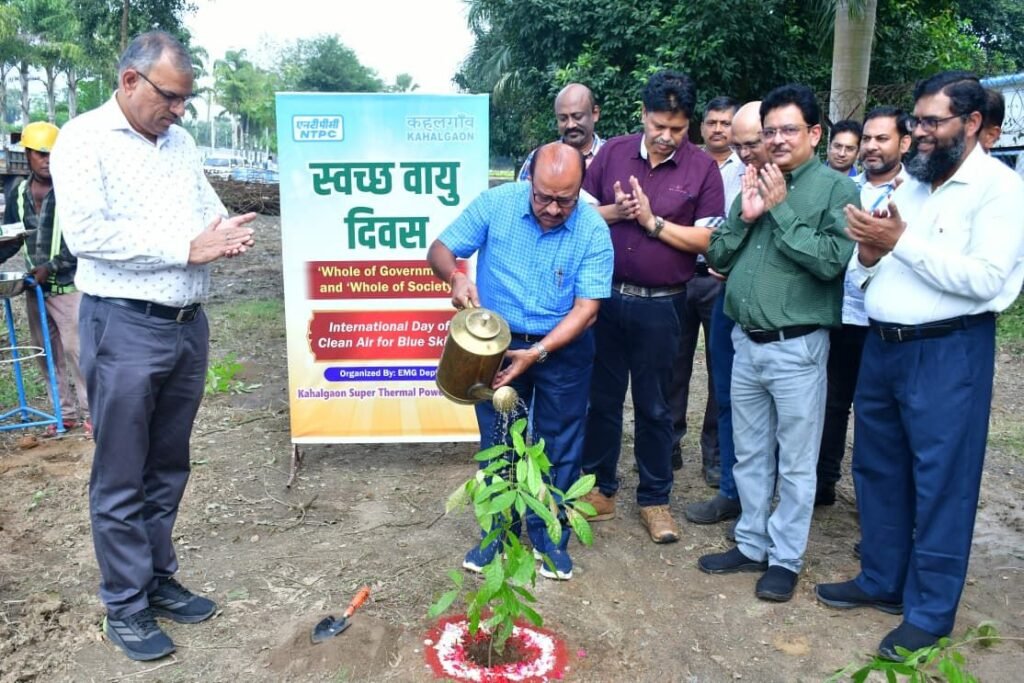 अंतर्राष्ट्रीय स्वच्छ वायु दिवस पर एनटीपीसी कहलगांव में पौधारोपण, 50 पौधे लगाए गए 3 अंतर्राष्ट्रीय स्वच्छ वायु दिवस पर एनटीपीसी कहलगांव में पौधारोपण, 50 पौधे लगाए गए | New India Times