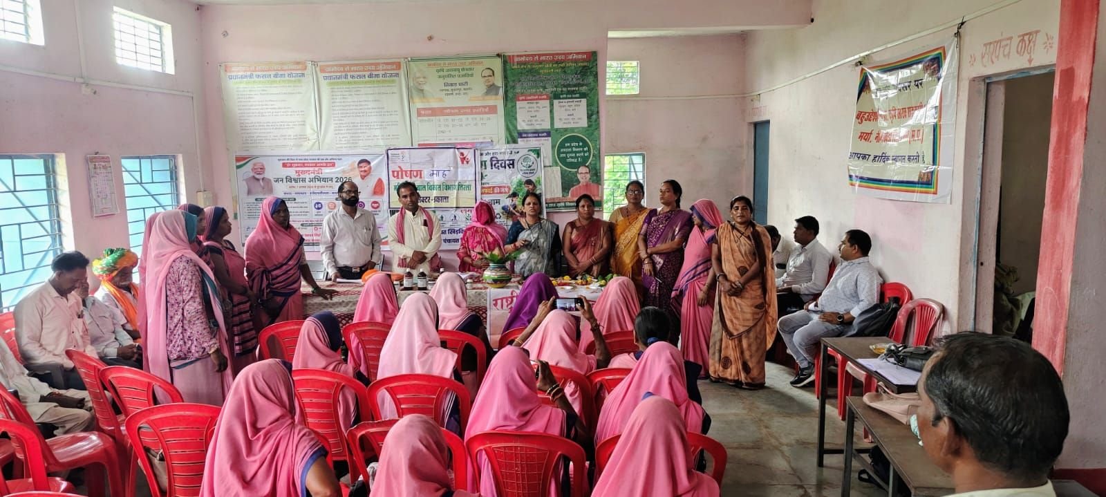 जन विश्वास अभियान के तहत खिड़कियां कला में मनाया पोषण माह, योजनाओं की दी जानकारी 1 जन विश्वास अभियान के तहत खिड़कियां कला में मनाया पोषण माह, योजनाओं की दी जानकारी | New India Times