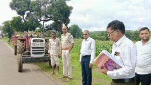 अवैध रेत परिवहन पर प्रशासन की कार्रवाई, ट्रैक्टर-ट्रॉली जब्त