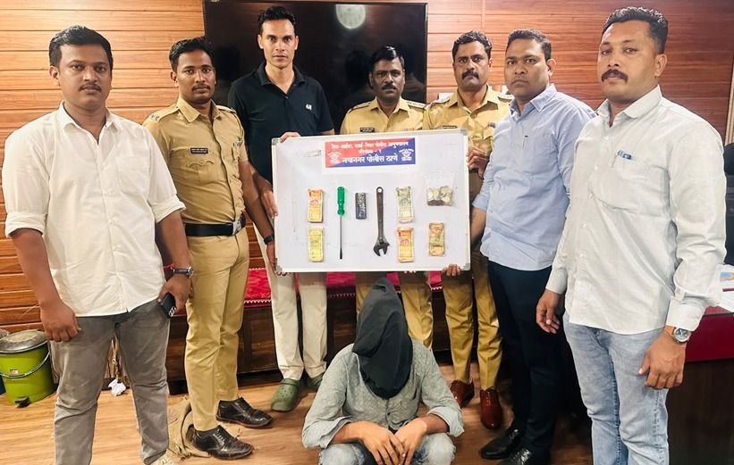 शटर तोड़कर दुकानों में चोरी करने वाले शातिर आरोपी को नयानगर पुलिस ने किया गिरफ्तार | New India Times
