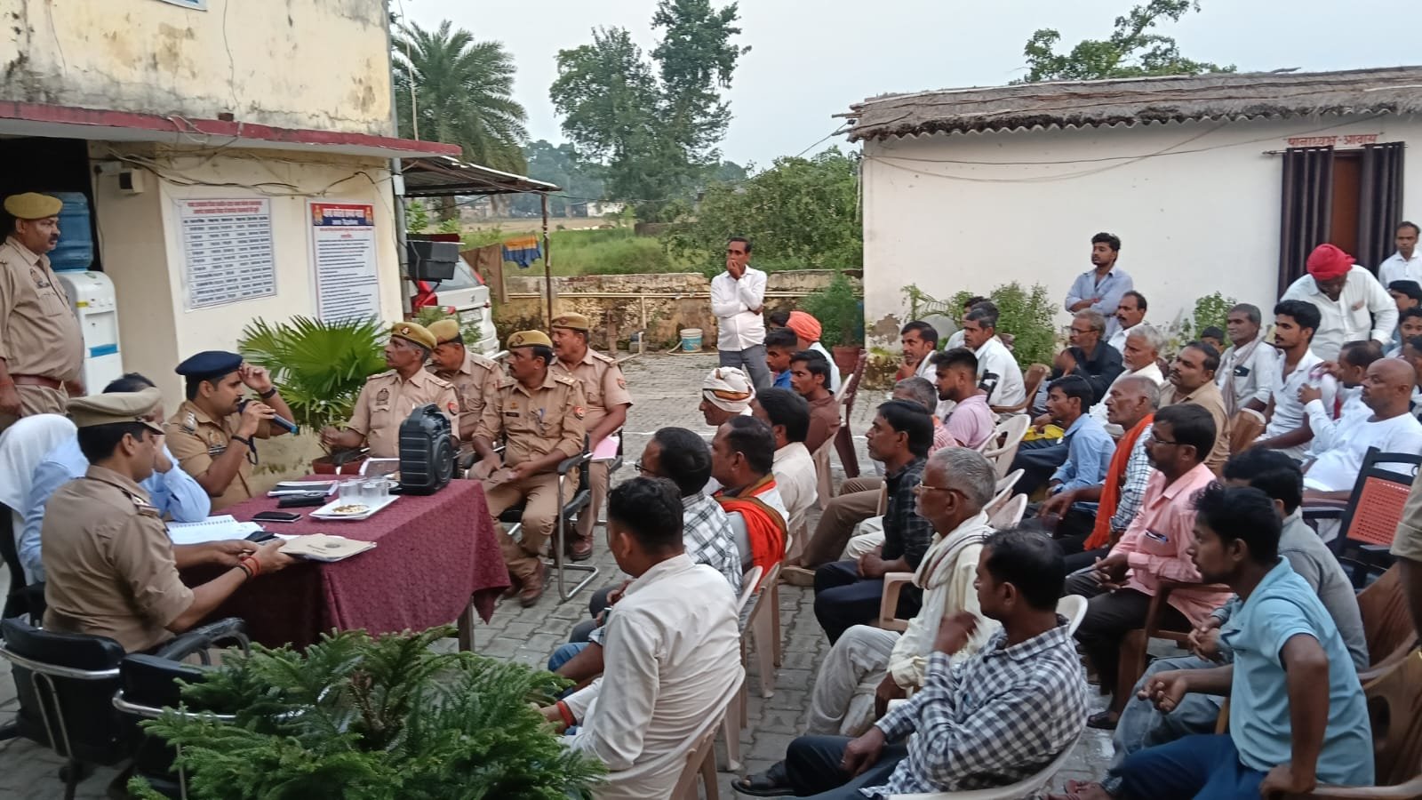 कठेला समय माता थाने में पीस कमेटी की बैठक, आगामी त्योहारों को शांतिपूर्ण ढंग से मनाने के दिए निर्देश 1 कठेला समय माता थाने में पीस कमेटी की बैठक, आगामी त्योहारों को शांतिपूर्ण ढंग से मनाने के दिए निर्देश | New India Times