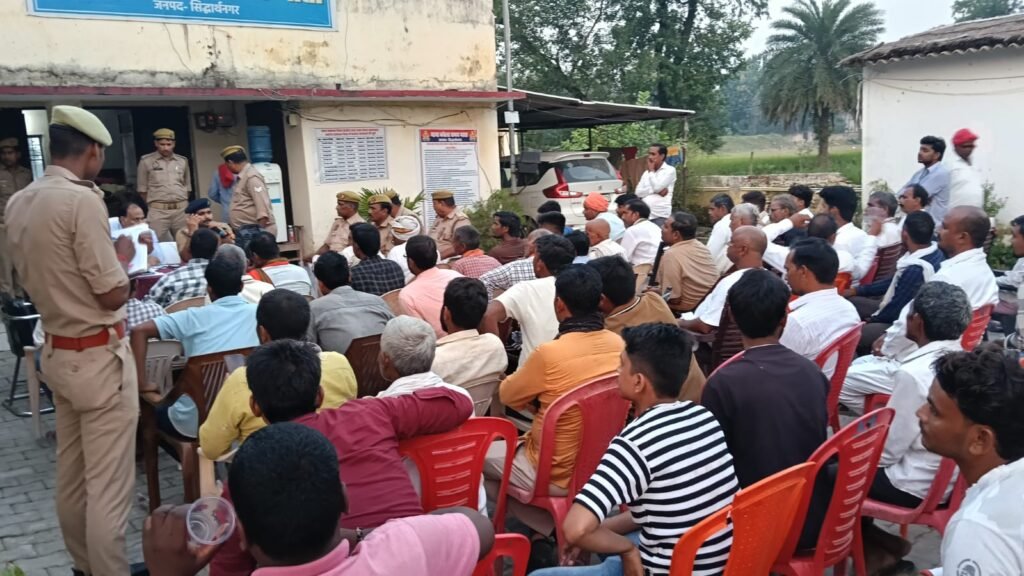 कठेला समय माता थाने में पीस कमेटी की बैठक, आगामी त्योहारों को शांतिपूर्ण ढंग से मनाने के दिए निर्देश 3 कठेला समय माता थाने में पीस कमेटी की बैठक, आगामी त्योहारों को शांतिपूर्ण ढंग से मनाने के दिए निर्देश | New India Times