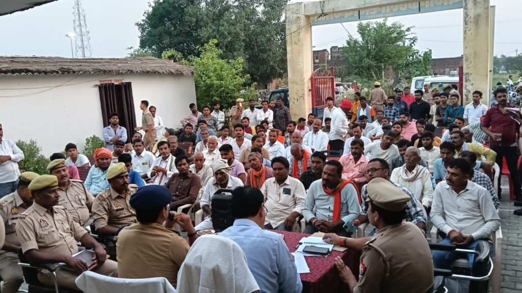 कठेला समय माता थाने में पीस कमेटी की बैठक, आगामी त्योहारों को शांतिपूर्ण ढंग से मनाने के दिए निर्देश 4 कठेला समय माता थाने में पीस कमेटी की बैठक, आगामी त्योहारों को शांतिपूर्ण ढंग से मनाने के दिए निर्देश | New India Times