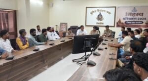 आगामी त्योहारों को लेकर रायसेन में शांति समिति की हुई बैठक