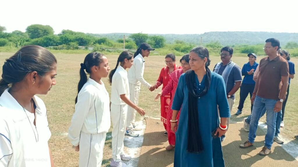 सहायक आयुक्त सुप्रिया बिसेन ने खिलाड़ियों से किया परिचय, बढ़ाया हौसला | New India Times